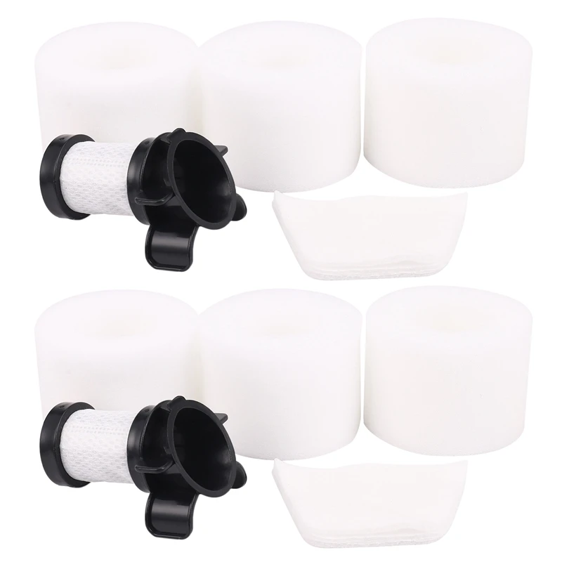 Filtri Per Shark Ionflex Duoclean Vacuum If100 If150 If160 If170 If200 If201, Sostituzione Xpremf100 (2 Hepa + 6 Schiuma)