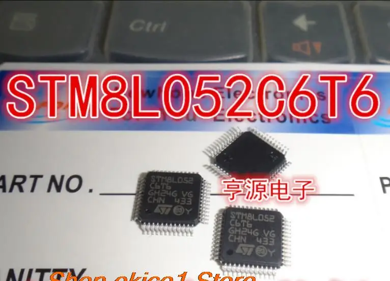 

5 шт., STM8L052C6T6 STM8L052 STM32L052C8T6 STM32L053C8T6 QFP48