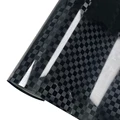 Checkered black