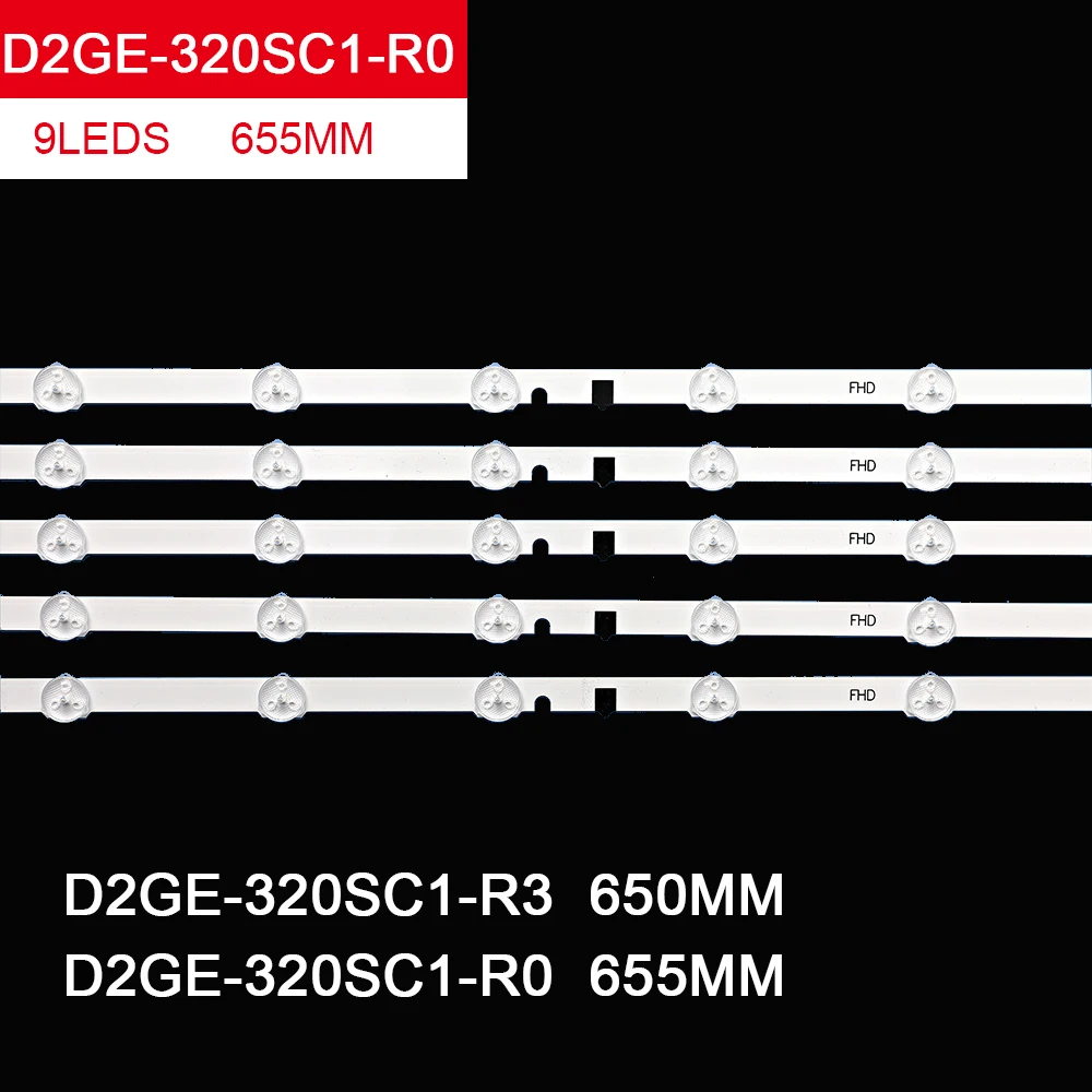 2013SVS32H Ue32f5000AK UE32F6200AK D2GE-320SCO-R0 UA32F4088AR UA32f4100AR backlight LUMENS D2GE-320SC0-R3 650MM 9LED 32 inch led light