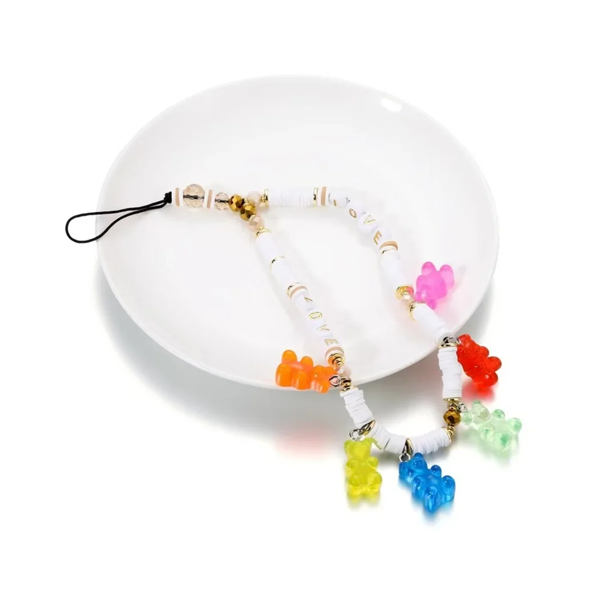 10Pcs 14 Colors Cute Animal Gummy Bear Resin Charms For Making Drop Earrings Pendants Necklaces Keychain DIY Jewelry Findings resin charms