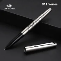 Jinhao 911 Fountain Pen Luxury All-Steel Elegant Calligraphy Ink Pens EF 0.38mm Nib Stationery Business Office School Supplies 1