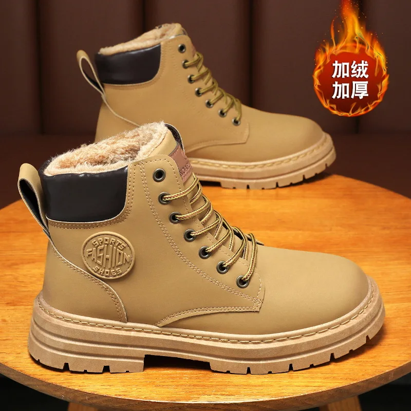 2023 Nuovi Stivali Di Lusso Da Uomo Comode Scarpe Da Uomo Traspiranti Impermeabili Stivali Da Lavoro Da Uomo Di Moda Stivali Da Combattimento