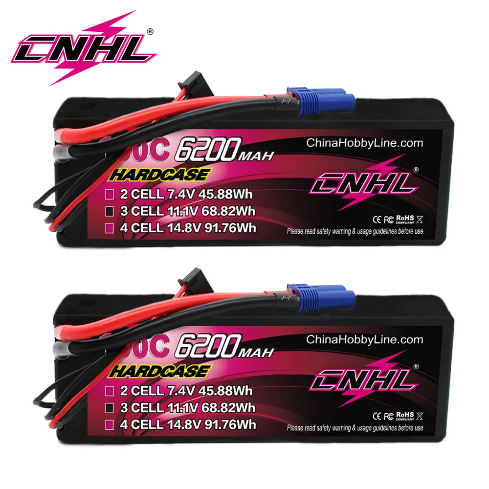 CNHL 3S Batterie Lipo 11 1 V 6200mAh 100C Avec Prise EC5 Pour cnhl-3s-batterie-lipo-11-1-v-6200mah-100c-avec-prise-ec5-pour