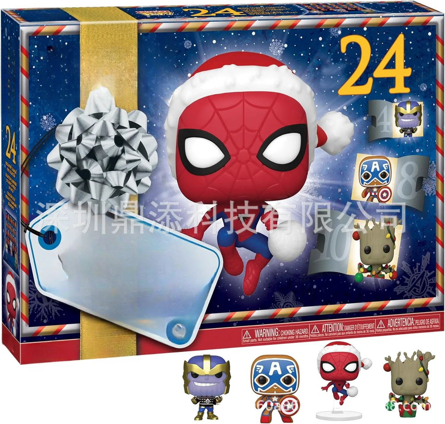 

In Stock New Disney Marvel Advent Calendar Holiday Calendar 24 Pocket Popular New Year Gifts For Kids Friends And Classmates