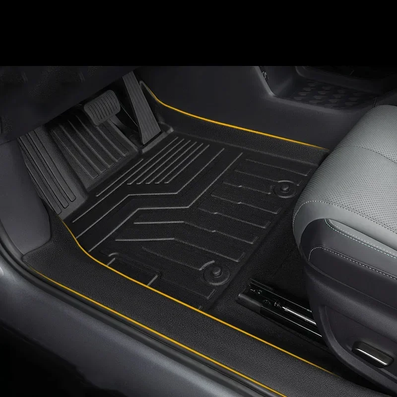 Lynk & Co 09 2021-2026-IN 6/7seat 연료 PHEV EMP LHD 모델 방수 진흙 카펫 발 전체 패드 용 TPE 소재 자동차 바닥 매트