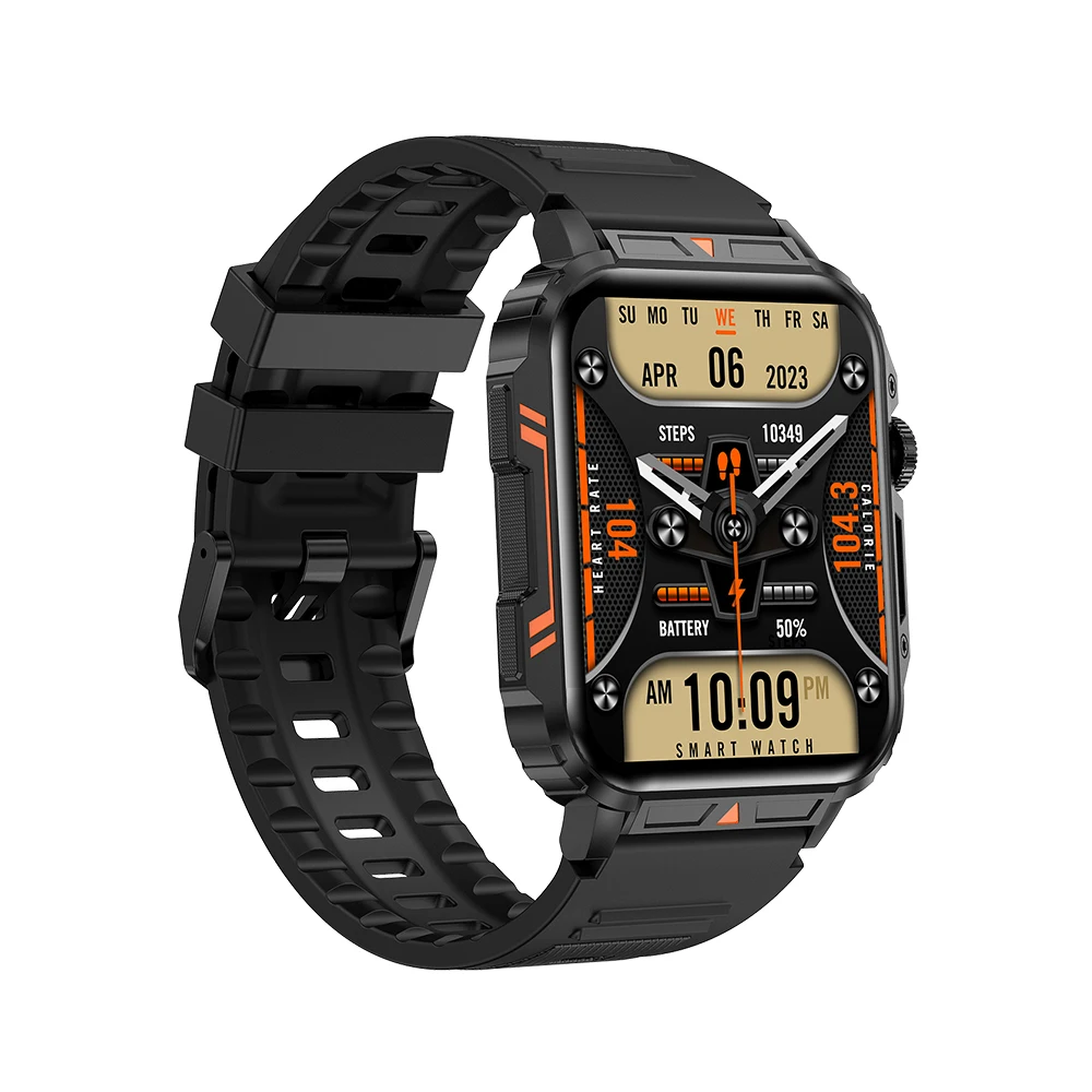 Smartwatch 1.95 Inch Screen Health Monitoring Watches Android IOS IP68 thumbnail 3