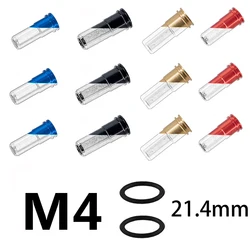 Enhanced Multi - Color Double O - Ring - Black, Red, Blue, Gold (10Pcs Red M4)