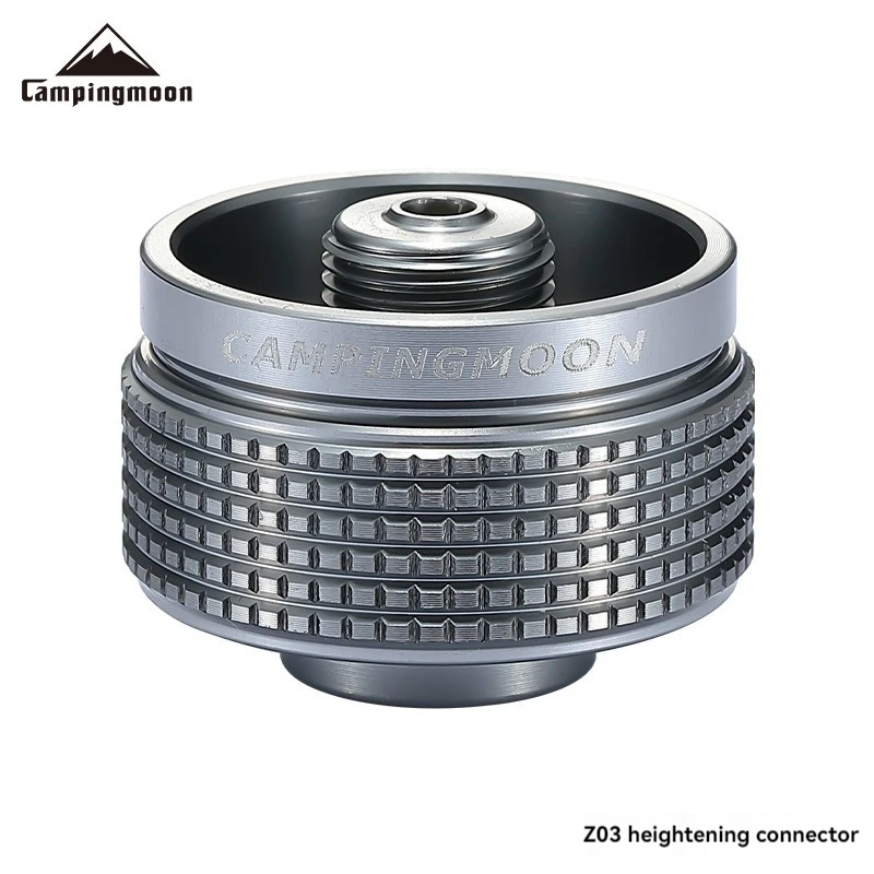 Camping Stove CAMPINGMOON Z03 Aluminum Alloy With Raised Joint High Mountain Flat Gas Tank Adapter Kitchen Tool