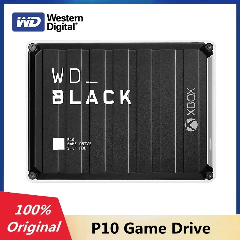 Western Digital Wd Black P10 2tb 4tb 5tb Game Drive External Hard Disk