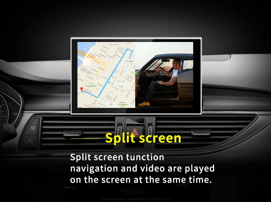 Qualcomm 8G 128G Android13 9inch Carplay AUTO For AUDI 2012-2018 Year A6 A7 C7 C
