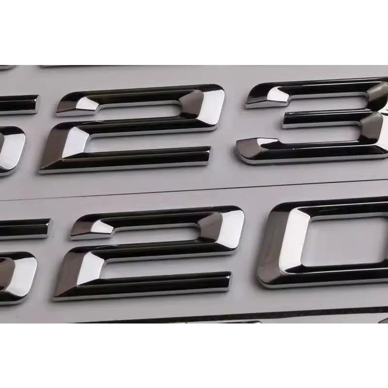 BMW 7 시리즈 730Li 740Li 745Li 750Li 760Li G11 G12 E38 E65 E66 F01 용 3D ABS 자동차 트렁크 레터 로고 데칼 배지 엠블럼 스티커