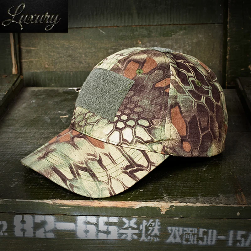 

Combat Tactical jungle Camo ARMY cambat Peak Cap Hiking mountaineering Bionic Camouflage Baseball Hat