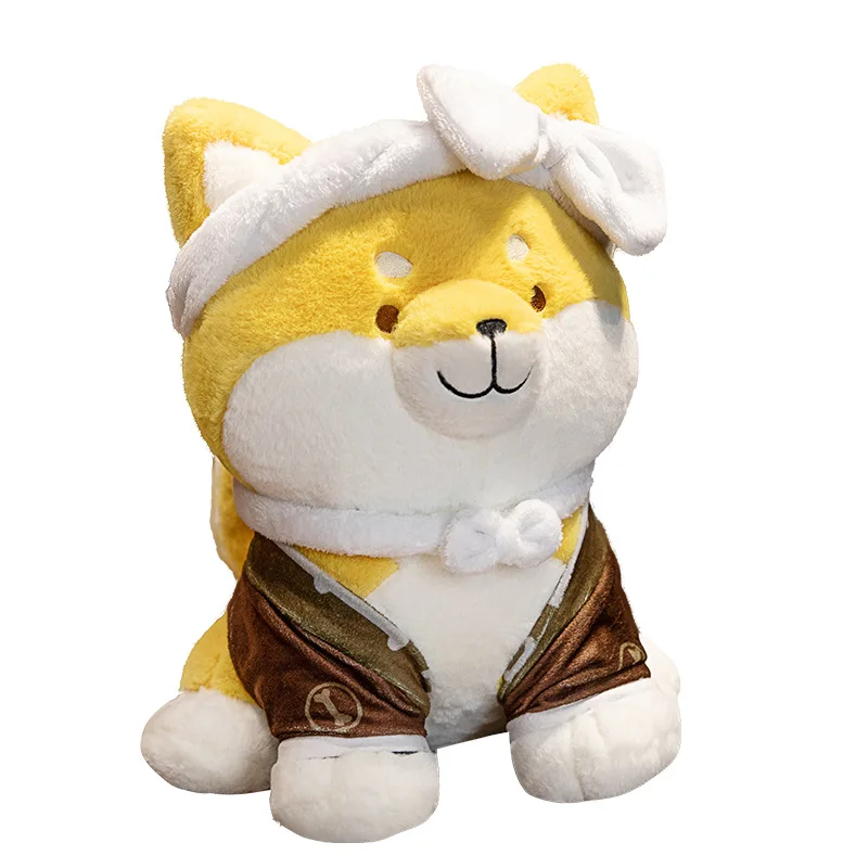 

22/32/42cm Anime Genshin Impact Chaigou Surrounding Tailang Pill Rice Wife Dog Plush Stuffed Doll Soft Plushie Toy Birthday Gi