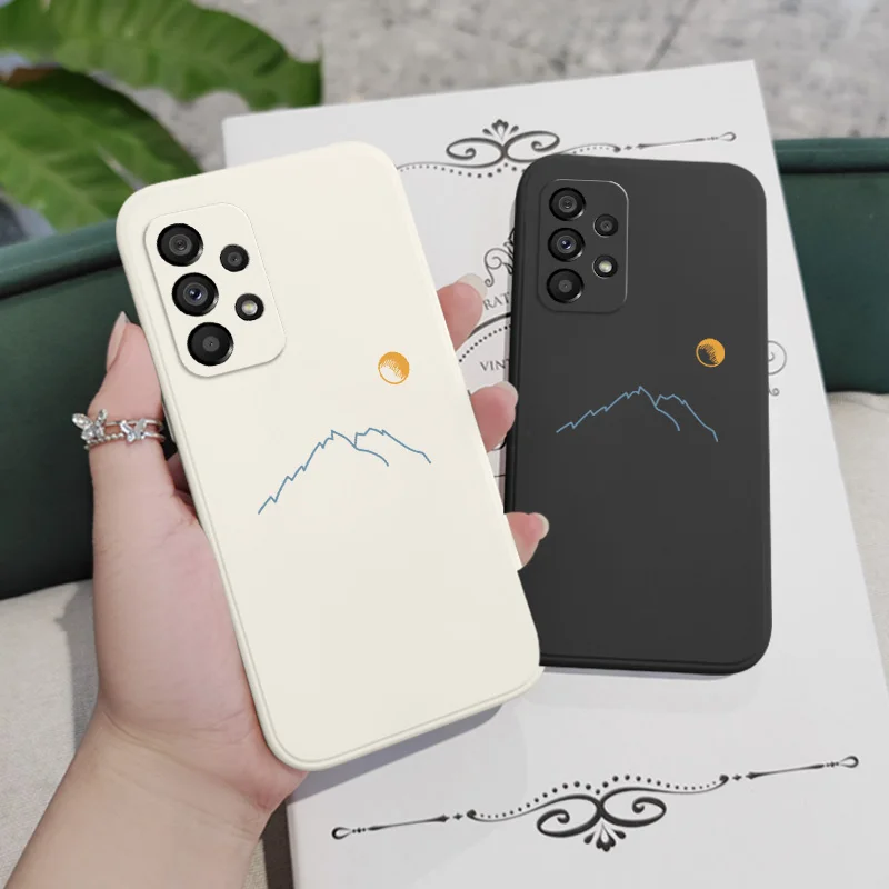 Line Mountain Durable Phone Case with Enhanced Protection