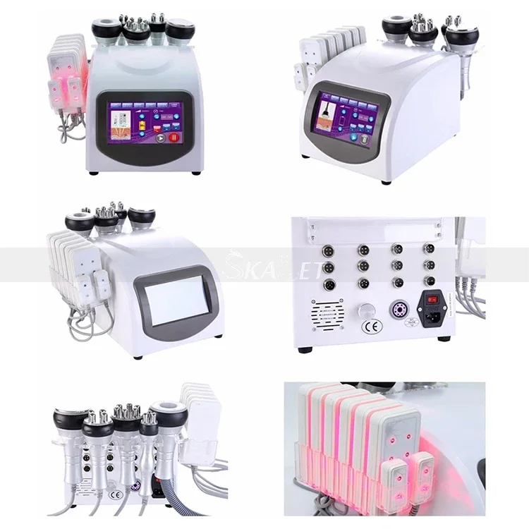 

Pro 40K Cavitation Ultrasonic Cellulite Fat Removal RF Skin Lifting Multipolar Ultrasonic Cavitation 6 in1 Weight Loss machine