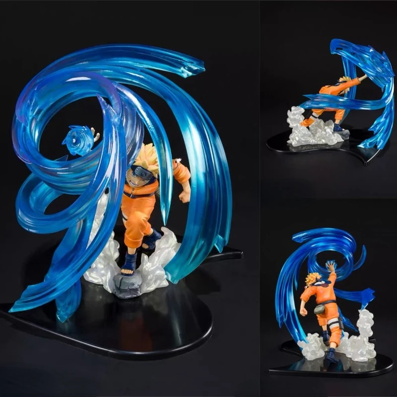 

Naruto anime peripheral figure fetters spiral pill Shippuden model decoration boys room decoration festival collection gift