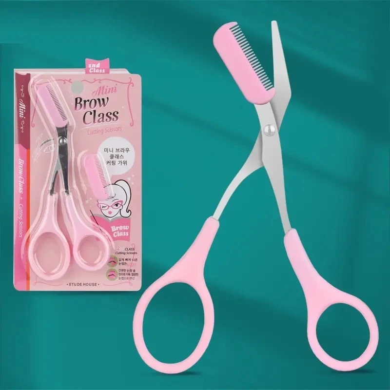Eyebrow Trimmer Scissors Comb Hair Removal Grooming Shaping Beauty Tool Eyebrow Shaping Cut Comb Scissors eyebrow trimmer set eyebrow trimmer eyebrow scissors eyelash comb eyebrow brush