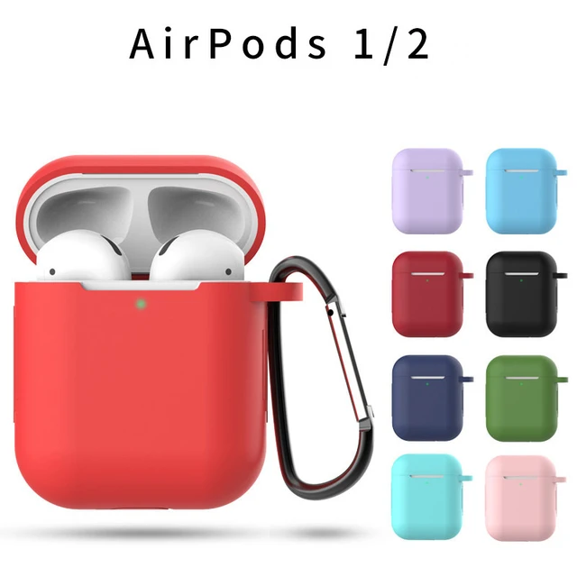 Cover For Apple AirPods 1 2 Soft Silicone Shockproof Earphone Protective  Case