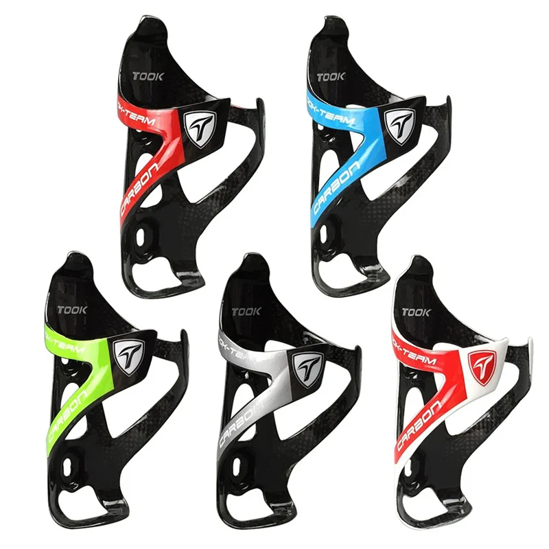 TOOK Bicycle Accessories Bicycle Bottle Holder Carbon Fiber Bike Cup Holder Ultralight Cycling Water Bottle Cage