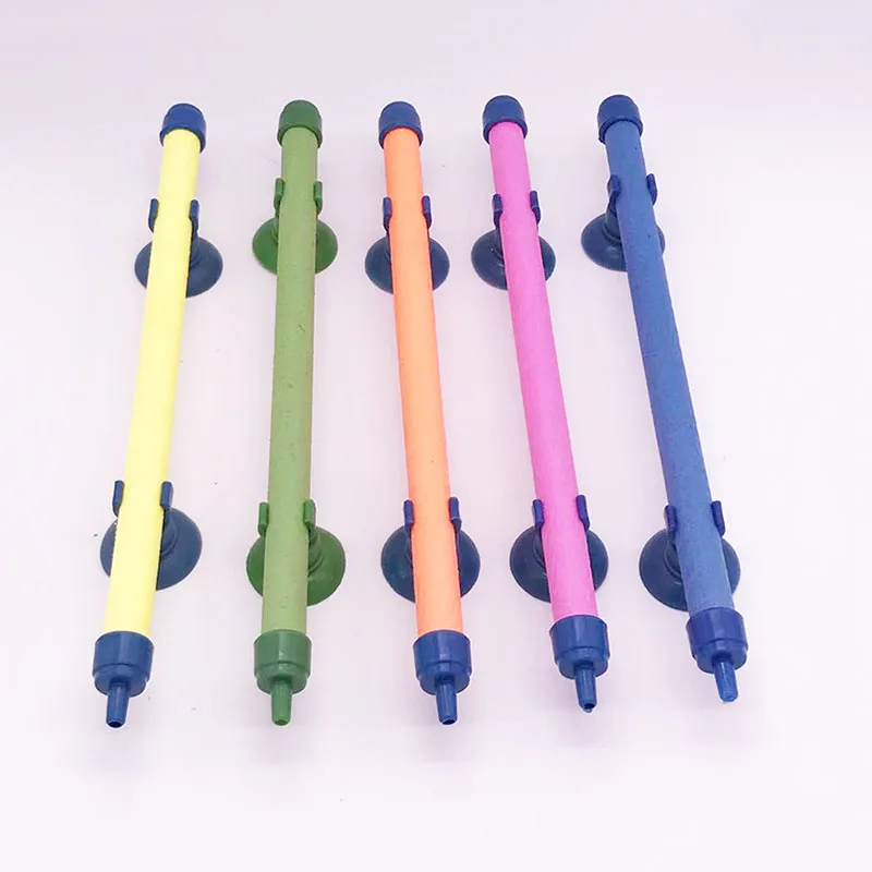 7 inch 10 inch Colorful Aquarium Oxygen Pump Fresh Air Stone Bubble Bar Aquarium Fish Tank Aerator Pump Air Sand Stone aquarium air pump fish tank oxygen pump aquarium accessories aquarium air pump accessories aquarium air stone