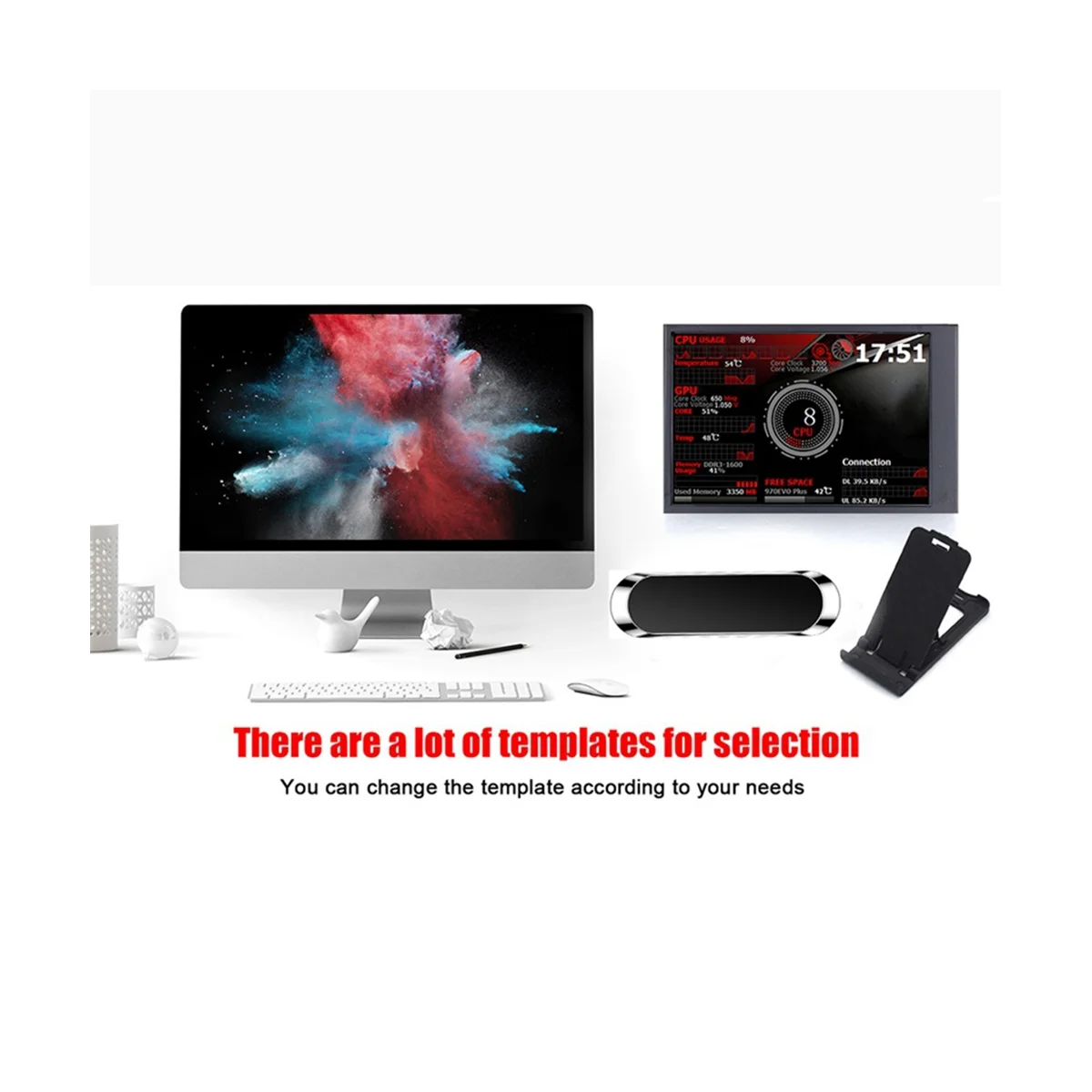 AIDA64 ÿ ̴  ũ IPS , USB ǻ , USB LCD ÷, PC ̽, Linux,B, 3.5 ġ