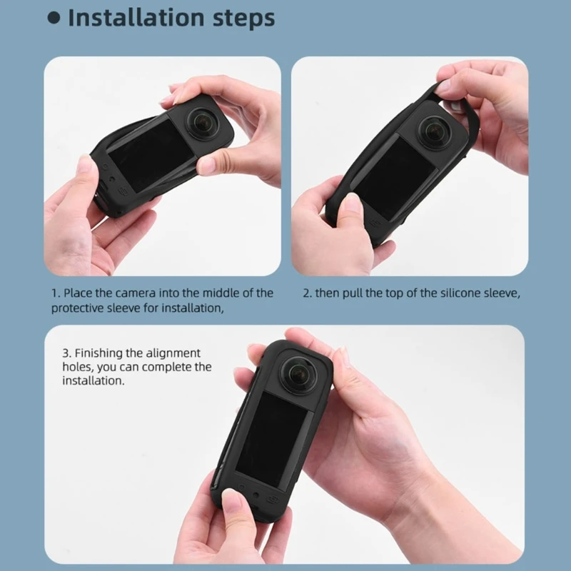 

For 360 Panoramic Action Camera Accessory Case Protective Soft Standard Case
