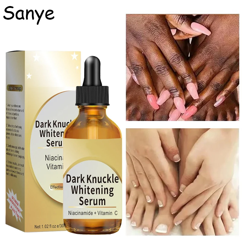 Niacinamide Whitening Hand Serum Knees Hands Moisturizing Brightening Products Knuckles Pigmentation Correctors Smooth Skin Care pore shrinkage facial serum moisturizing nourishing desalinating pore firming brightening whitening niacinamide skin care 32ml