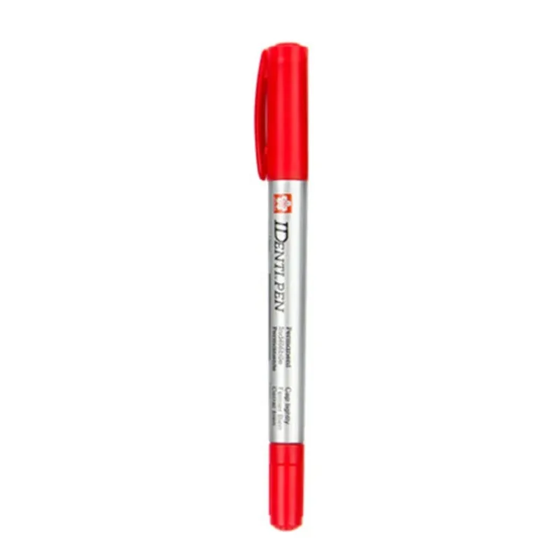 Sakura Dual Tip Permanent Paint Markers - Black, Blue, Red