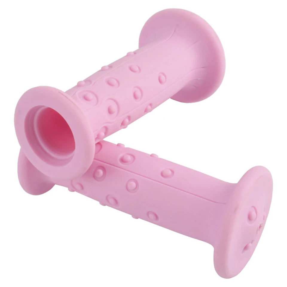 Fietshandvatten voor kinderen, 18mm fietsstuurgrepen van rubber voor BTWIN kinderfiets 14 16 inch, antislip zachte rubberen fietsgrepen, stuurgrepen