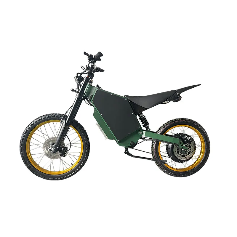 2024 All Terrain 12000W 72V Electric Fat Bike Motorcycle Powerful 5000W 8000W 15000W 80-120Kmh E Dirt Bike Bicycle For Adult Men 5