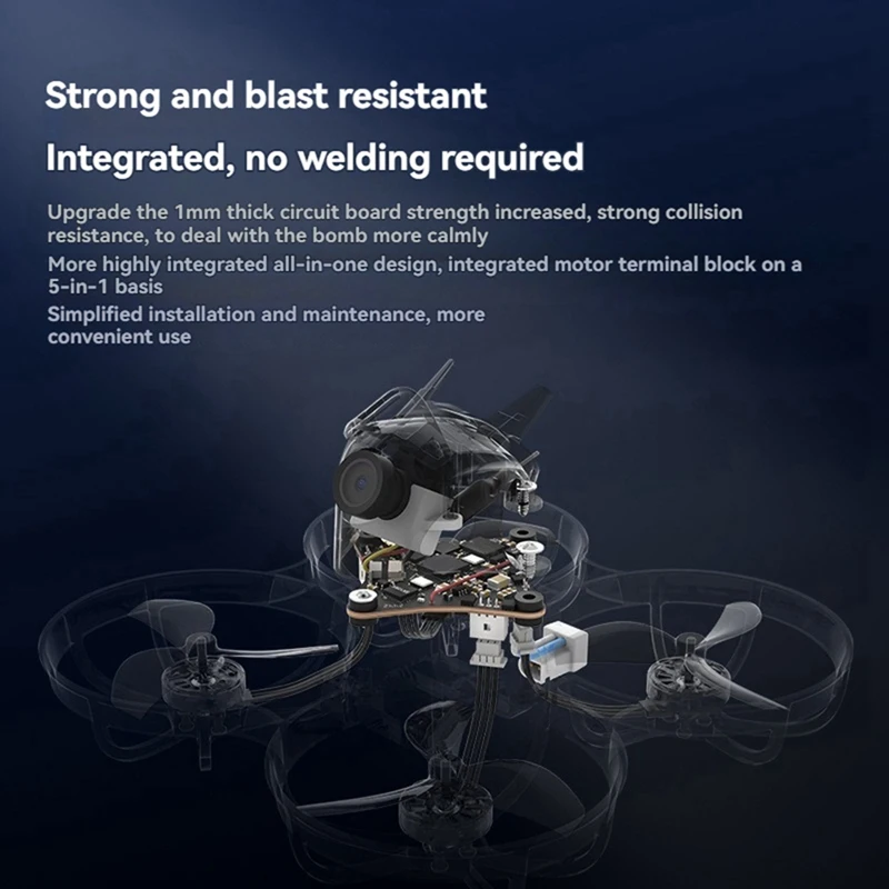 Best-Matrix 1S Brushless 5-In-1 Flight Controller AIO Brushless Flight Controller Integrated ESC Accessories
