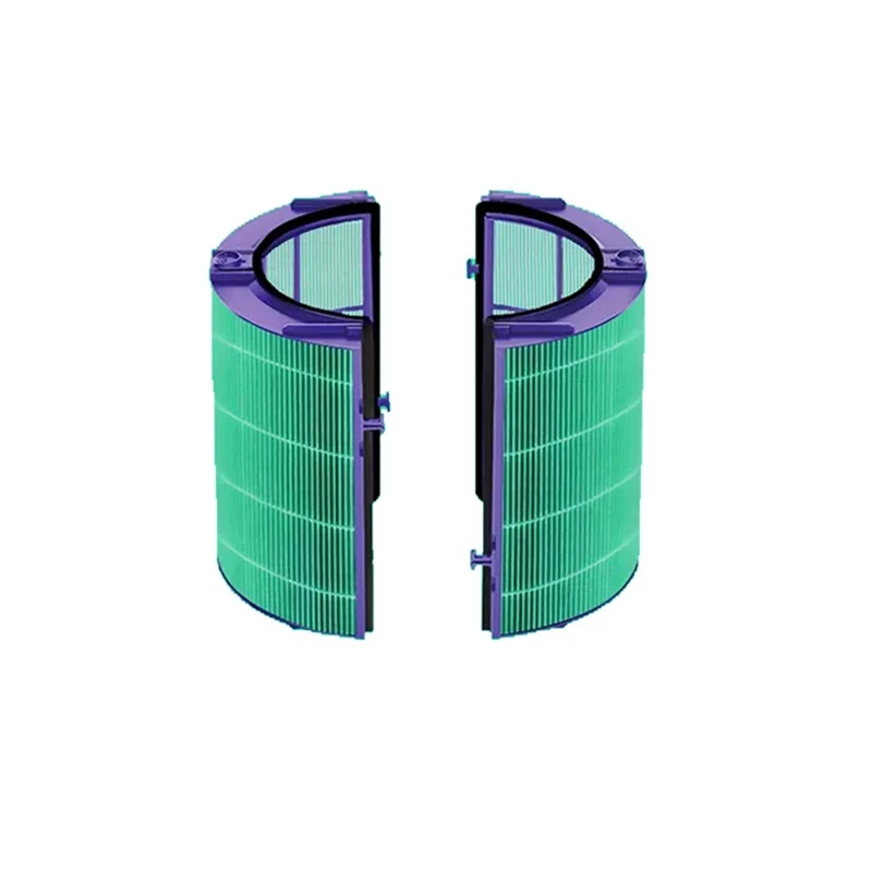 Filtro A Carbone Per Dyson Tp/Hp/04/05/07, Dp04/05 Pure Cool Hepa Purificatore Sigillato 2 Fasi Parti Del Sistema Di Filtraggio A 360 Gradi