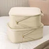 Compression Storage Bags for Clothes Travel Suitcase Organizer with Satin Fabric Portable Waterproof Down Jacket Packing Bags 4