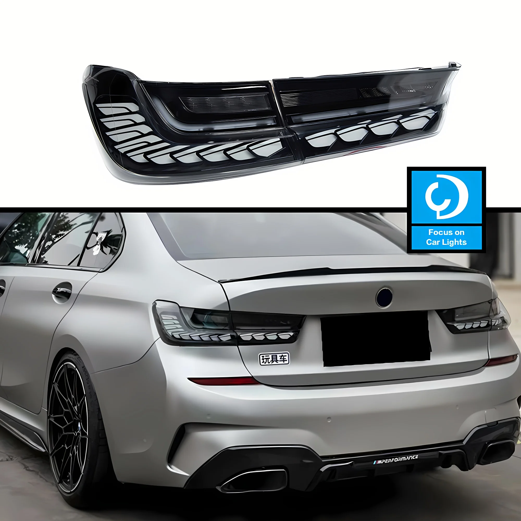 

Автомобильный Стайлинг для BMW G20 светодиодный, задний фонарь 2019-2021 G28, задний стоп-сигнал 320i 325i 330i GTS DRL, динамический сигнал, автомобильные аксессуары