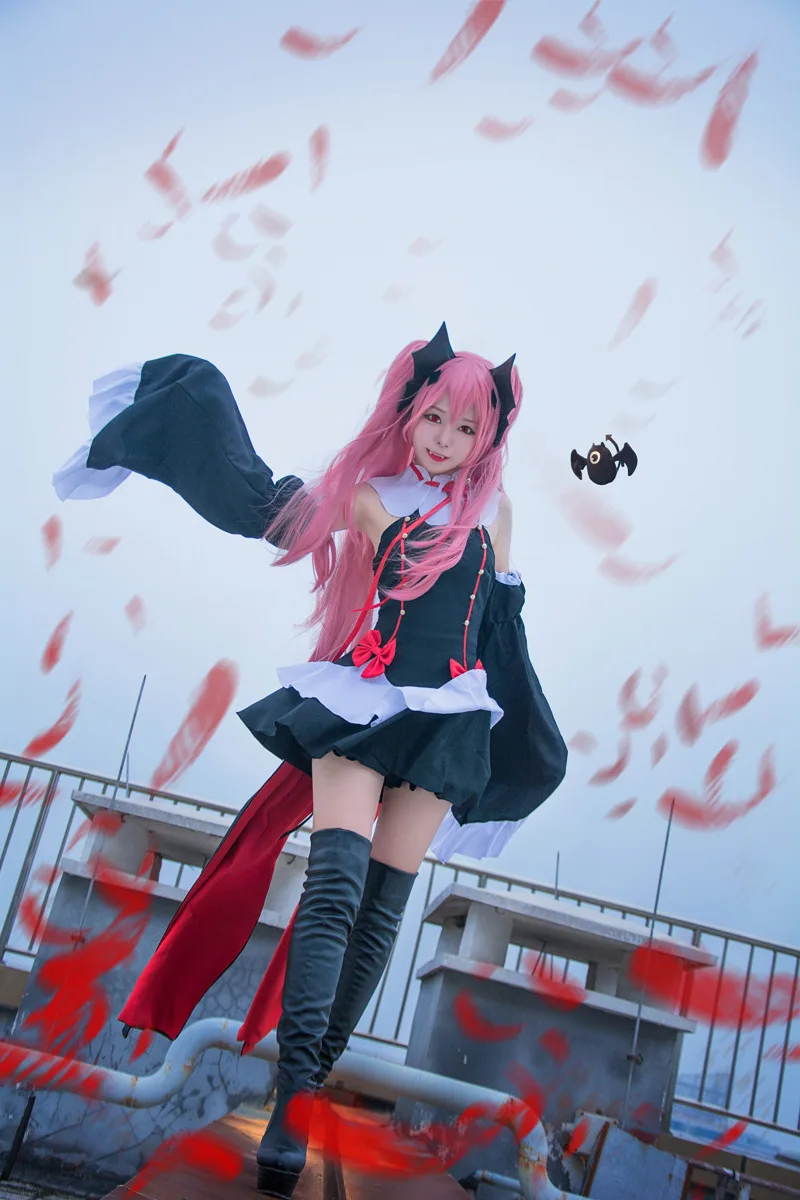 Anime Seraph Of The End Owari no Seraph Krul Tepes Cosplay Costume Uniform