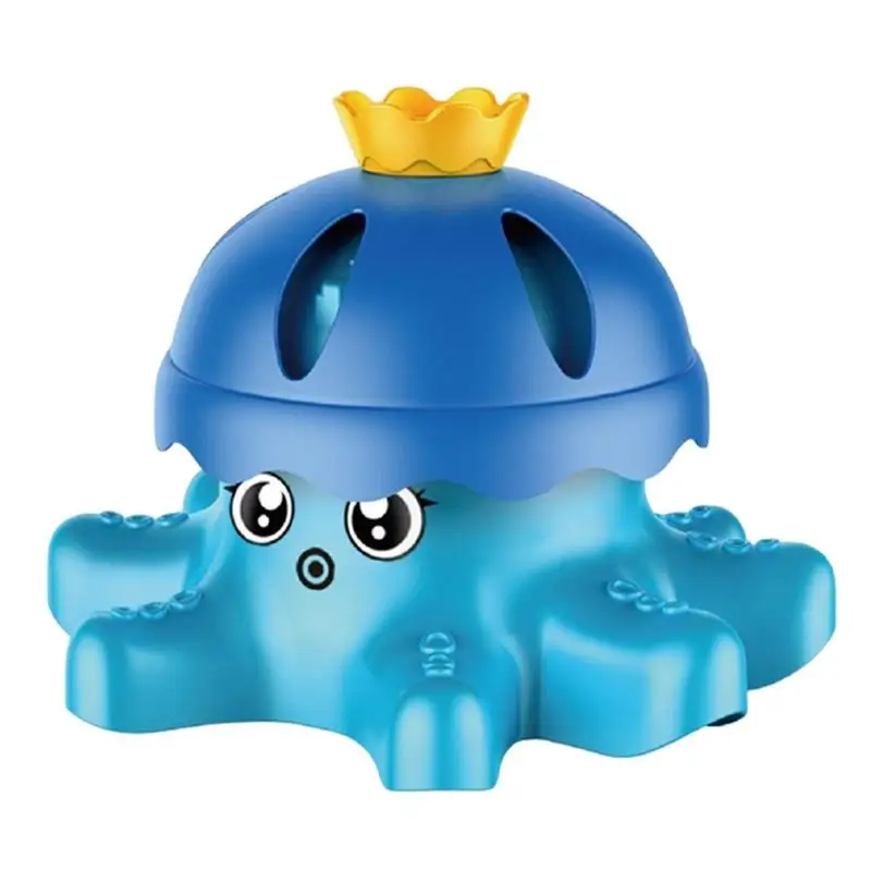 

Octopus Water Sprinkler Toy Rotating Outdoor Water Spray Sprinkler Cute Backyard Sprinkler Toy Backyard Spinning Octopus