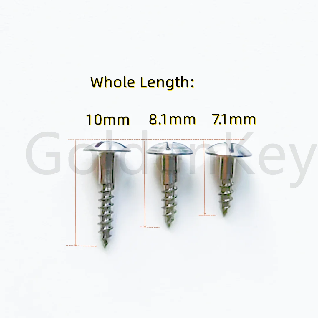 

Dental GBR Thread Tent Screw 3Sizes Guide Bone Regeneration Membrane HalfScrews