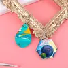 N5KA 60Pcs Sublimation Blank Earrings Unfinished Teardrop Heat Transfer Earring Pendant with Earring Hook Jump Ring DIY Craft 5