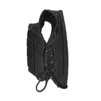 Horse Riding Vest Black Zipper Equestrian Vest for Adult Children Horse Riding Training Waistcoat EVA Equestrian Protective Pad 1