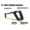 ToughBuilt TB-H4-22H 12in High Tension Hacksaw Hand Tools Accessories 2