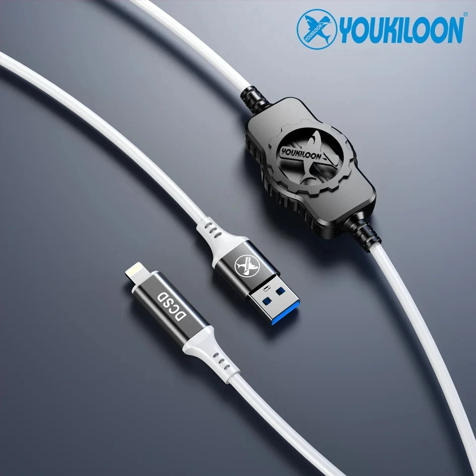 오리지널 DCSD 알렉스 케이블 DCSD USB 케이블 아이폰 6S-X 시리얼 포트 엔지니어링 라인 퍼플 스크린 입력 읽기 쓰기 Nand SysCfg