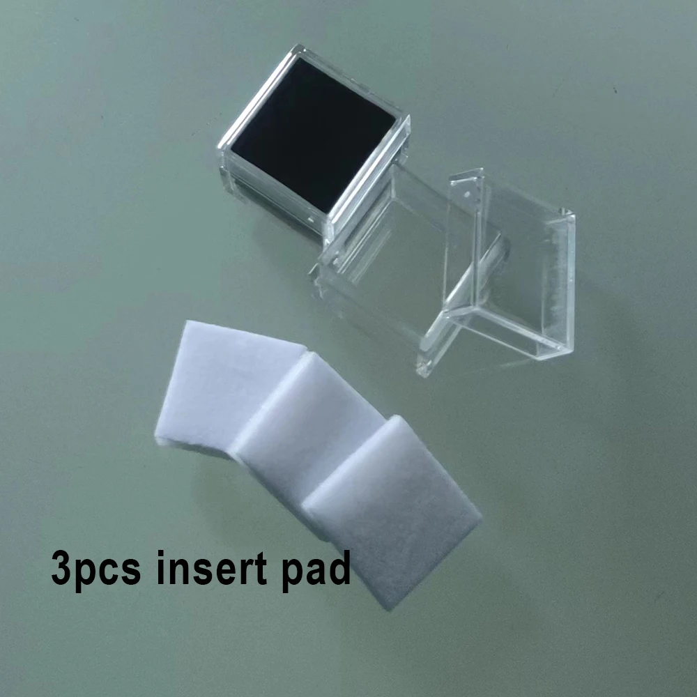 48Pcs Clear Square Jewelry Storage Box Beads Loose Diamond Gems Stone Gift Packaging Organizer Ring Earring Pearl Display Holder