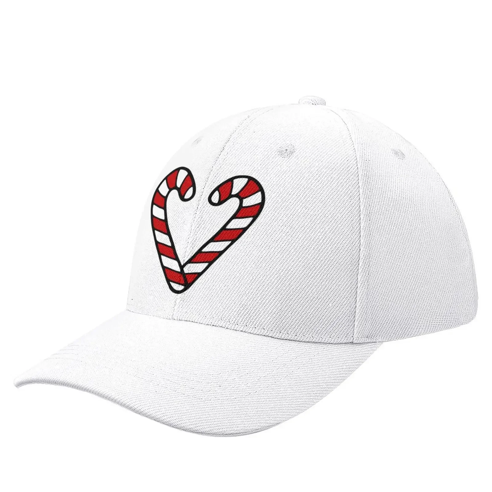 

Candy Cane Pattern Baseball Cap New Hat black Hat For Man Women'S