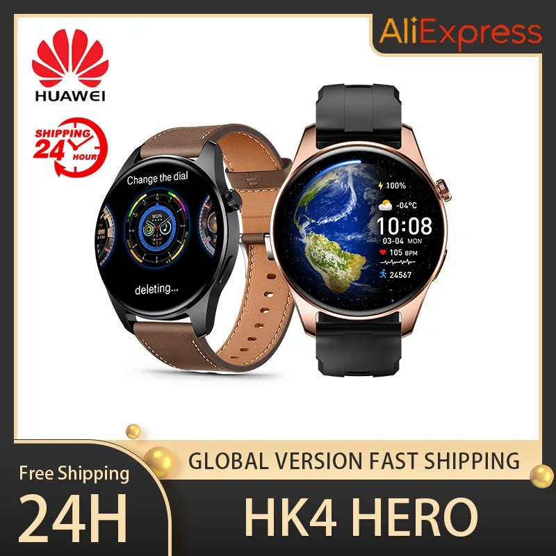 Huawei HK4 HERO Smart Watch Bluetooth Call Flashlight Series 8 NFC ...