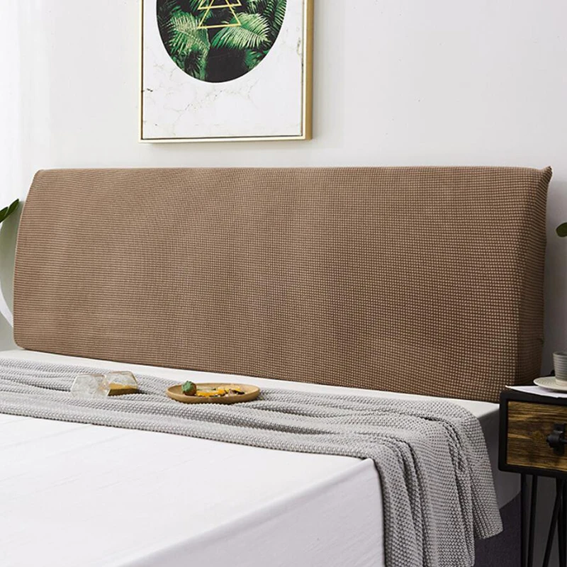 Solid Thicken Bed Head Cover Elastic All-inclusive Headboard Cover Bed Head Back Protection Universal Backrest Dust