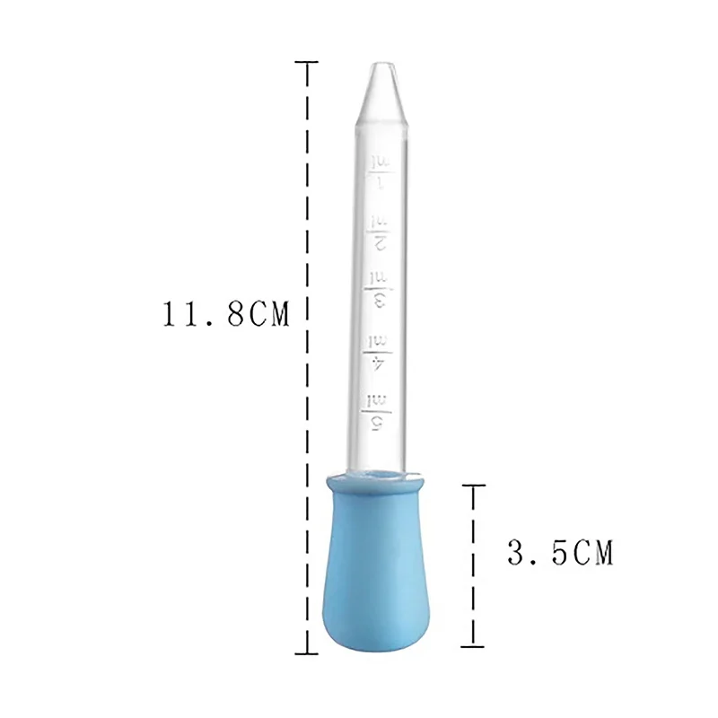 5ML Child Baby Dropper Medicine Feeder Child Medicine Device Silicone Pipette Liquid Food Dropper Plastic Infant Supplies medicine feeder