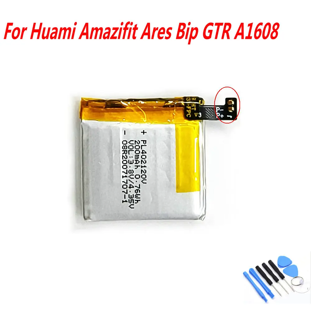 Pl402120v аккумулятор amazfit