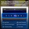 Wine Cooler Refrigerator,with Professional Temperature Control System, Freestanding or Built-in installation, Quiet Operation 3