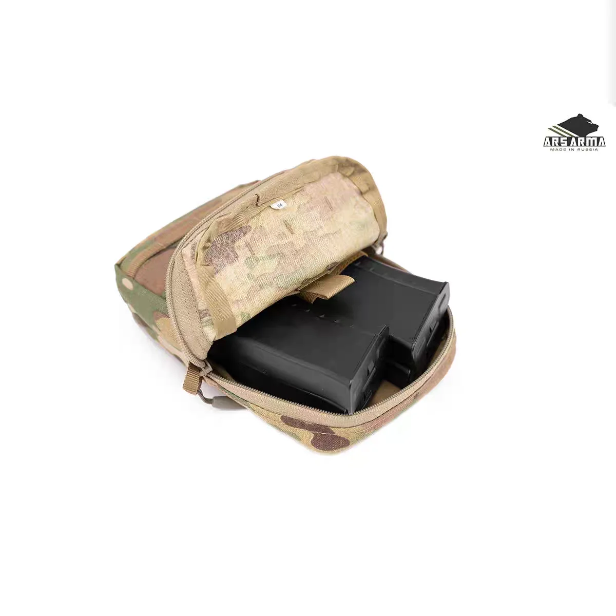 Russland Utility Pouch Große taktische Aufbewahrungstasche Outdoor-Einsatz Molle Zubehörtasche ATFG – Detail 4
